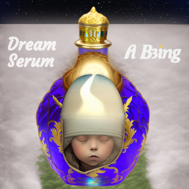 Cover art for the neo-classical, cinematic instrumental 'Dream Serum' by A B3ing